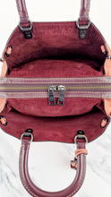Load image into Gallery viewer, Coach 1941 Rogue 31 in Melon with Burgundy Colorblock Detail and Suede - Satchel Bag Coach 38124