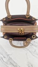 Load image into Gallery viewer, Coach x Jean-Michel Basquiat Rogue 25 Pez Dispenser Dinosaur Bag in Elm Leather & Suede - Handbag Crosbody Shoulder Bag in Taupe Beechwood Coach 6889