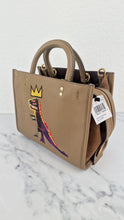 Load image into Gallery viewer, Coach x Jean-Michel Basquiat Rogue 25 Pez Dispenser Dinosaur Bag in Elm Leather & Suede - Handbag Crosbody Shoulder Bag in Taupe Beechwood Coach 6889