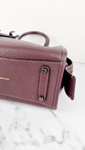 Load image into Gallery viewer, Coach Rogue 25 in Oxblood Pebble Leather with Red Suede Lining Coach 54536