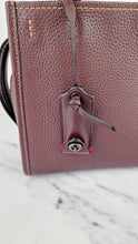 Load image into Gallery viewer, Coach Rogue 25 in Oxblood Pebble Leather with Red Suede Lining Coach 54536