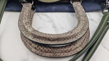 Load image into Gallery viewer, Coach 1941 Rogue 36 in Army Green Olive with Genuine Snakeskin Handles - Shoulder Bag Handbag - Coach 58965