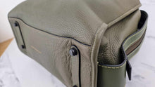Load image into Gallery viewer, Coach 1941 Rogue 36 in Army Green Olive with Genuine Snakeskin Handles - Shoulder Bag Handbag - Coach 58965