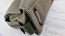 Load image into Gallery viewer, Coach 1941 Rogue 36 in Army Green Olive with Genuine Snakeskin Handles - Shoulder Bag Handbag - Coach 58965
