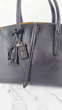 Load image into Gallery viewer, Coach 1941 Cooper Carryall in Black Smooth Leather - Handbag Shoulder Bag - Coach 22821