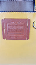 Load image into Gallery viewer, Coach 1941 Double Swagger Flax Yellow Handbag C Chain Strap Leather Bag - Coach 25831