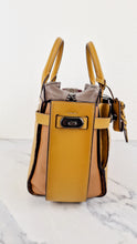 Load image into Gallery viewer, Coach 1941 Double Swagger Flax Yellow Handbag C Chain Strap Leather Bag - Coach 25831