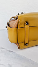 Load image into Gallery viewer, Coach 1941 Double Swagger Flax Yellow Handbag C Chain Strap Leather Bag - Coach 25831