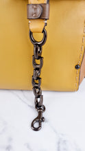 Load image into Gallery viewer, Coach 1941 Double Swagger Flax Yellow Handbag C Chain Strap Leather Bag - Coach 25831