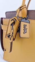 Load image into Gallery viewer, Coach 1941 Double Swagger Flax Yellow Handbag C Chain Strap Leather Bag - Coach 25831