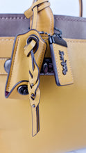 Load image into Gallery viewer, Coach 1941 Double Swagger Flax Yellow Handbag C Chain Strap Leather Bag - Coach 25831