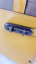 Load image into Gallery viewer, Coach 1941 Double Swagger Flax Yellow Handbag C Chain Strap Leather Bag - Coach 25831