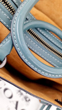 Load image into Gallery viewer, Coach 1941 Rogue 25 in Dark Turquoise With Prairie Rivets Pebble Leather Satchel - Coach 21590