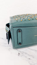 Load image into Gallery viewer, Coach 1941 Rogue 25 in Dark Turquoise With Prairie Rivets Pebble Leather Satchel - Coach 21590