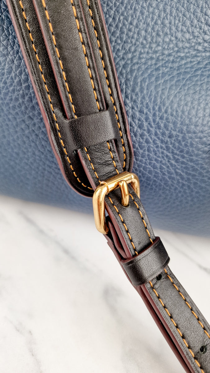 RARE Coach 1941 Rogue Satchel in Dark Denim with Colorblock