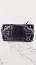 Load image into Gallery viewer, Coach 1941 Outlaw Satchel Bag in Black Polished Grain Leather - Shoulder Bag Handbag - Coach 38190