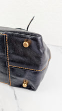 Load image into Gallery viewer, Coach 1941 Outlaw Satchel Bag in Black Polished Grain Leather - Shoulder Bag Handbag - Coach 38190
