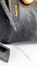 Load image into Gallery viewer, Coach 1941 Outlaw Satchel Bag in Black Polished Grain Leather - Shoulder Bag Handbag - Coach 38190