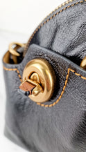 Load image into Gallery viewer, Coach 1941 Outlaw Satchel Bag in Black Polished Grain Leather - Shoulder Bag Handbag - Coach 38190