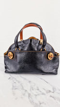 Load image into Gallery viewer, Coach 1941 Outlaw Satchel Bag in Black Polished Grain Leather - Shoulder Bag Handbag - Coach 38190
