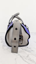 Load image into Gallery viewer, Coach 1941 Badlands Satchel Bag in Purple Blue Heather Grey Colorblock Smooth Leather - Coach 56587