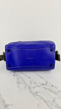 Load image into Gallery viewer, Coach 1941 Badlands Satchel Bag in Purple Blue Heather Grey Colorblock Smooth Leather - Coach 56587
