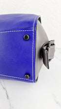 Load image into Gallery viewer, Coach 1941 Badlands Satchel Bag in Purple Blue Heather Grey Colorblock Smooth Leather - Coach 56587