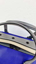 Load image into Gallery viewer, Coach 1941 Badlands Satchel Bag in Purple Blue Heather Grey Colorblock Smooth Leather - Coach 56587