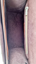 Load image into Gallery viewer, Coach Parker Top Handle With Signature Canvas Patchwork Stripes And Snakeskin Detail - Coach 79269