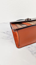 Load image into Gallery viewer, Coach Parker Top Handle With Signature Canvas Patchwork Stripes And Snakeskin Detail - Coach 79269