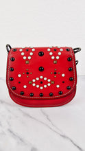 Load image into Gallery viewer, Coach 1941 Saddle 17 With Western Rivets in Red Leather Crossbody Bag - Coach 56564