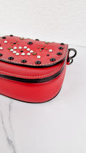 Load image into Gallery viewer, Coach 1941 Saddle 17 With Western Rivets in Red Leather Crossbody Bag - Coach 56564
