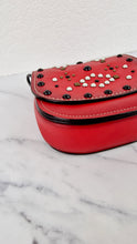 Load image into Gallery viewer, Coach 1941 Saddle 17 With Western Rivets in Red Leather Crossbody Bag - Coach 56564