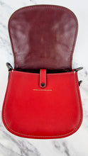 Load image into Gallery viewer, Coach 1941 Saddle 17 With Western Rivets in Red Leather Crossbody Bag - Coach 56564