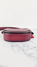Load image into Gallery viewer, Coach 1941 Saddle 23 Bag in Burgundy Smooth Leather - Crossbody Shoulder Bag Red - Coach 55036