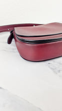 Load image into Gallery viewer, Coach 1941 Saddle 23 Bag in Burgundy Smooth Leather - Crossbody Shoulder Bag Red - Coach 55036
