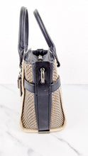 Load image into Gallery viewer, Coach Swagger 21 in Snakeskin Black & White Chalk Colorblock Handbag - Coach 57748
