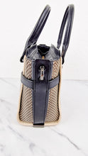 Load image into Gallery viewer, Coach Swagger 21 in Snakeskin Black & White Chalk Colorblock Handbag - Coach 57748