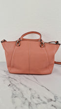 Load image into Gallery viewer, Coach Prairie Satchel in Peony Pink Pebble Leather - Zip Top Handbag - Coach 34340