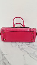 Load image into Gallery viewer, Coach Swagger Frame Bag in Pink Croc Embossed Leather - Handbag Crossbody Bag - Coach 37998