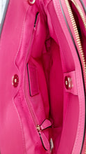 Load image into Gallery viewer, Coach Swagger Frame Bag in Pink Croc Embossed Leather - Handbag Crossbody Bag - Coach 37998