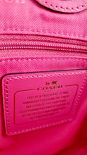 Load image into Gallery viewer, Coach Swagger Frame Bag in Pink Croc Embossed Leather - Handbag Crossbody Bag - Coach 37998