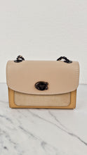 Load image into Gallery viewer, Coach Parker 18 Turnlock Leather & Suede Beechwood Beige - Shoulder Bag Crossbody Bag