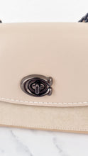 Load image into Gallery viewer, Coach Parker 18 Turnlock Leather & Suede Beechwood Beige - Shoulder Bag Crossbody Bag