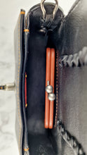 Load image into Gallery viewer, Coach 1941 Dinkier with Whipstitch Snake Trim in Black Smooth Leather With Pink Snakeskin - Crossbody Bag Clutch Mini Dinky - Coach 86819