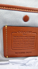 Load image into Gallery viewer, Coach Mason Carryall in Sage Pale Blue Green Smooth Leather & Snakeskin - Coach 38717