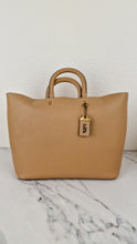 Load image into Gallery viewer, Coach 1941 Rogue Tote Bag With Floral Bow Lining in Beechwood Smooth Leather Handbag Shoulder Bag - Coach 28430