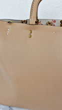 Load image into Gallery viewer, Coach 1941 Rogue Tote Bag With Floral Bow Lining in Beechwood Smooth Leather Handbag Shoulder Bag - Coach 28430