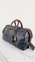 Load image into Gallery viewer, RARE Coach 1941 Rogue Satchel 36 Black with Colorblock Patchwork Snakeskin Handles - Coach 58689