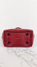 Load image into Gallery viewer, Coach 1941 Dakotah Satchel in Burgundy Red Smooth Leather Handbag Crossbody Bag - Coach 59132